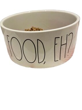RAE DUNN Food Dog Cat Bowl